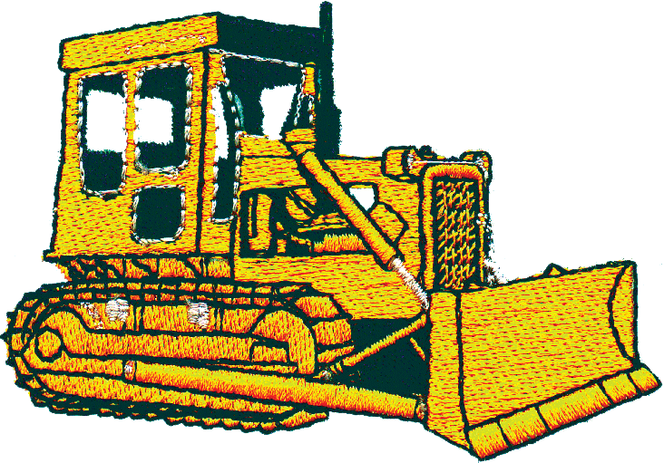 Bulldozer Clip Art N13 - Bulldozer Clip Art N13 (732x511)