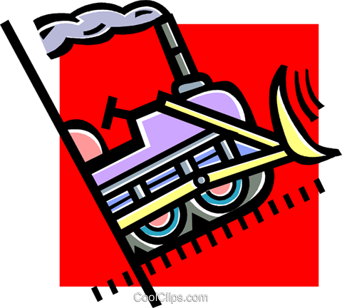 Bulldozer Royalty Free Vector Clip Art Illustration - Bulldozer Royalty Free Vector Clip Art Illustration (480x432)