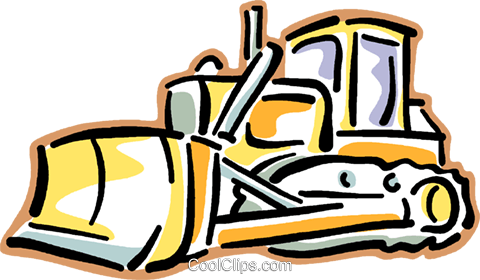 Bulldozer Royalty Free Vector Clip Art Illustration - Stock.xchng (480x280)