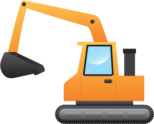 How To Sell Construction Transparent Background - Excavator (543x448)