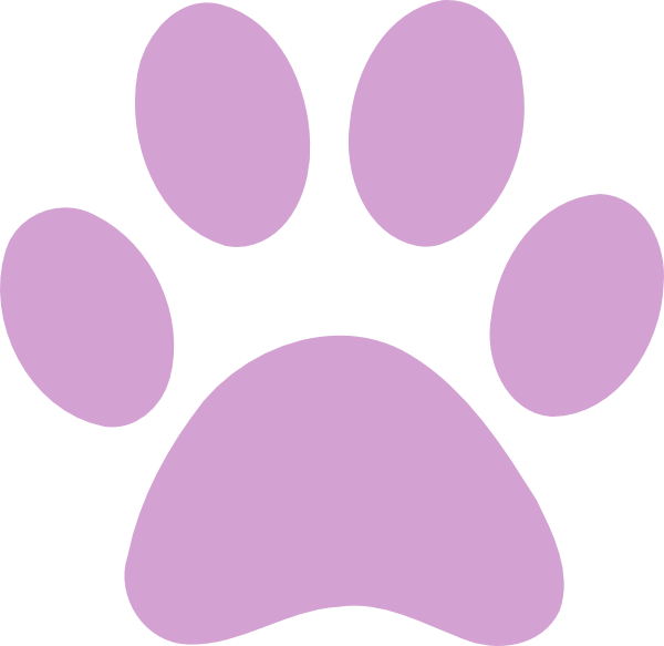 Dog Paw Print Pink (600x583)
