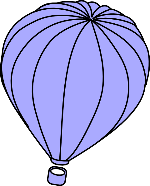 Hot Air Balloon Drawing Clipart (480x597)