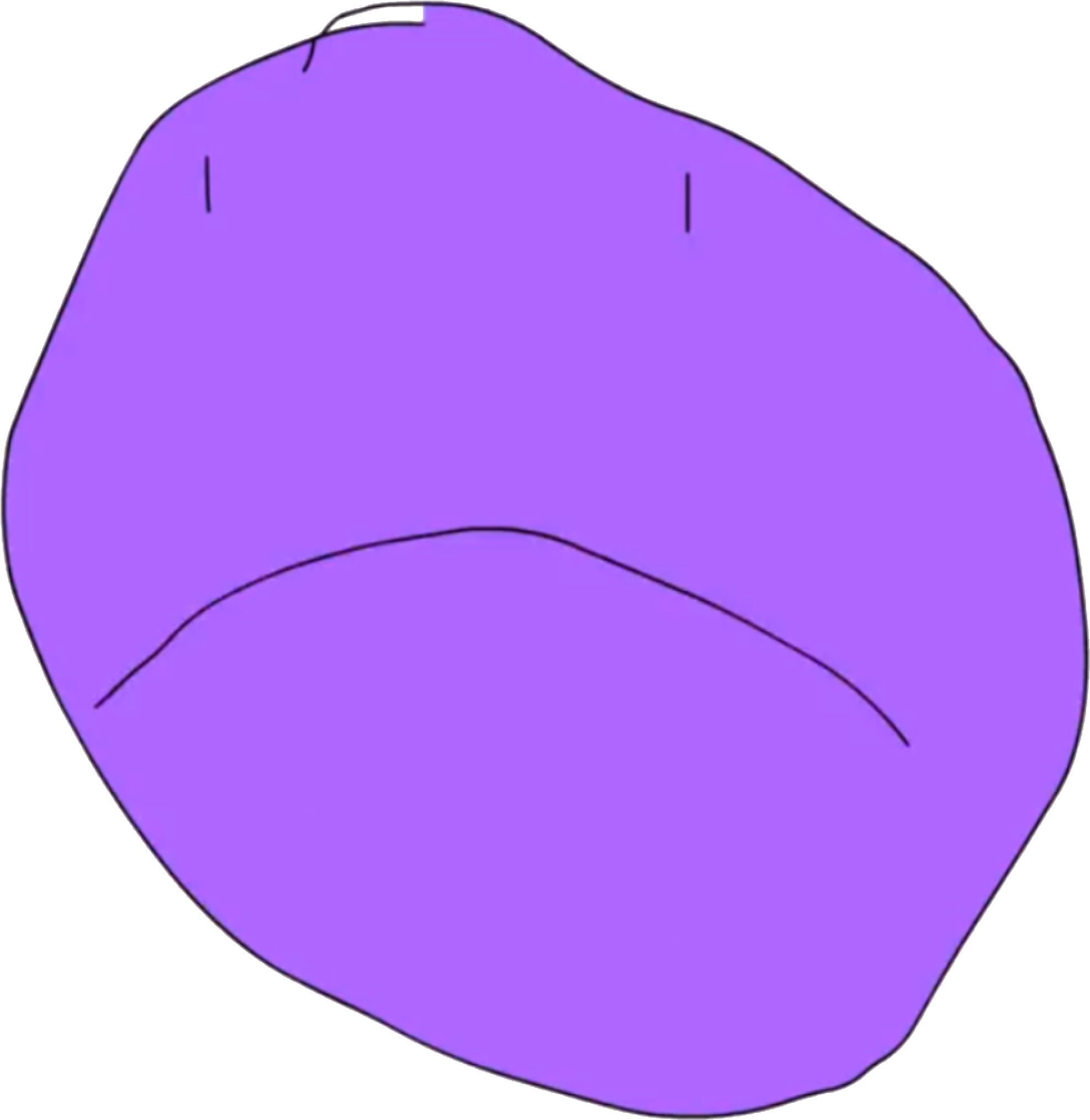 Image Purple Face Pose Remake Png Battle - Bfdi Purple Face (2039x2048)