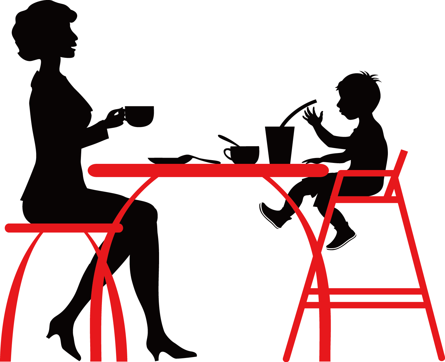 Graphic Free Stock Cafe Vector People - Cafe Vector (1441x1171)