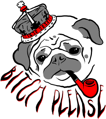 Pug Life Transparent Background - Pug Life Transparent Background (400x460)