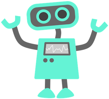 Simple Robot Clipart 1 - Clipart Robot (400x363)