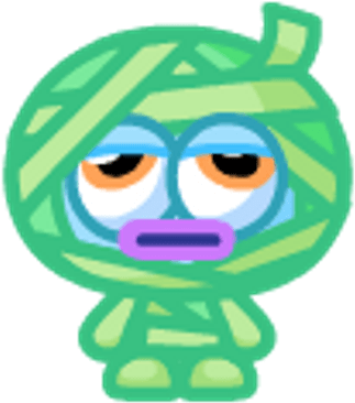 Mishmash The Crummy Mummy - Gif (400x400)
