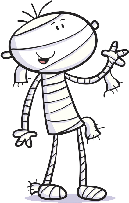 Image Freeuse Stock Ancient Egypt Mummy Illustration - Idiom Dead Man Walking (510x800)