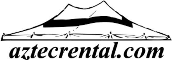 Aztec Rental Tent Logo Salem - Aztec Rental (610x232)
