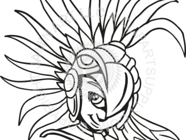 Aztec Warrior Clipart Transparent - Aztec (640x480)