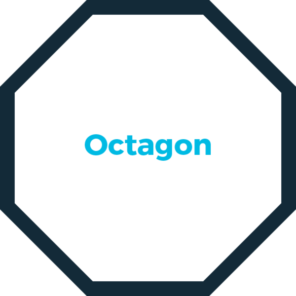 Clipart Shapes Octagon - Clipart Shapes Octagon (600x600)