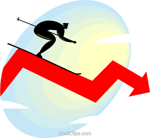 Downhill Skier On A Chart Royalty Free Vector Clip - Piste Stroke Trial (480x443)