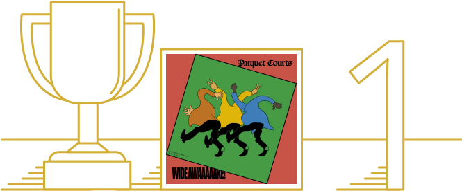 Parquet Courts Wide Awake Maatschappijkritiek Is Parquet - Poster (664x300)