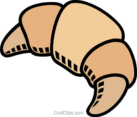 Bread Roll Clipart French Croissant Pencil And In Color - Clip Art (480x409)