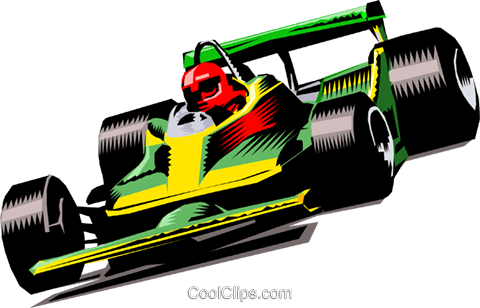 Racecar Royalty Free Vector Clip Art Illustration - Indy Car Clip Art (480x308)