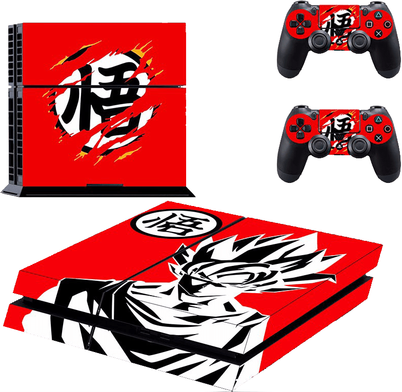 Ps4 Skin Dragonball Z Type 3 Ps4 - Dragon Ball Z Ps4 Skin (784x765)