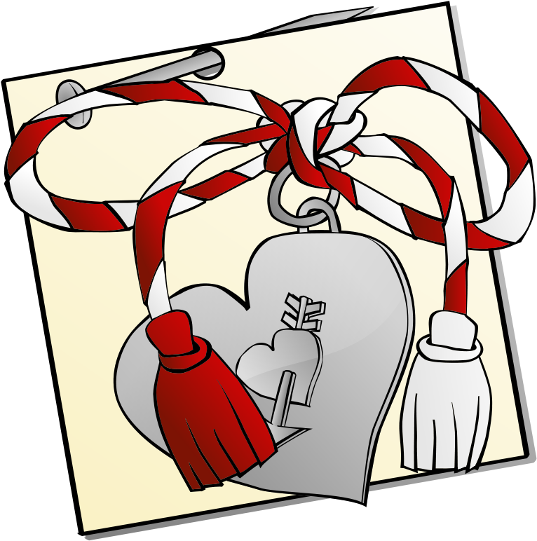 String Of Lights Clip Art - Martisor (800x800)