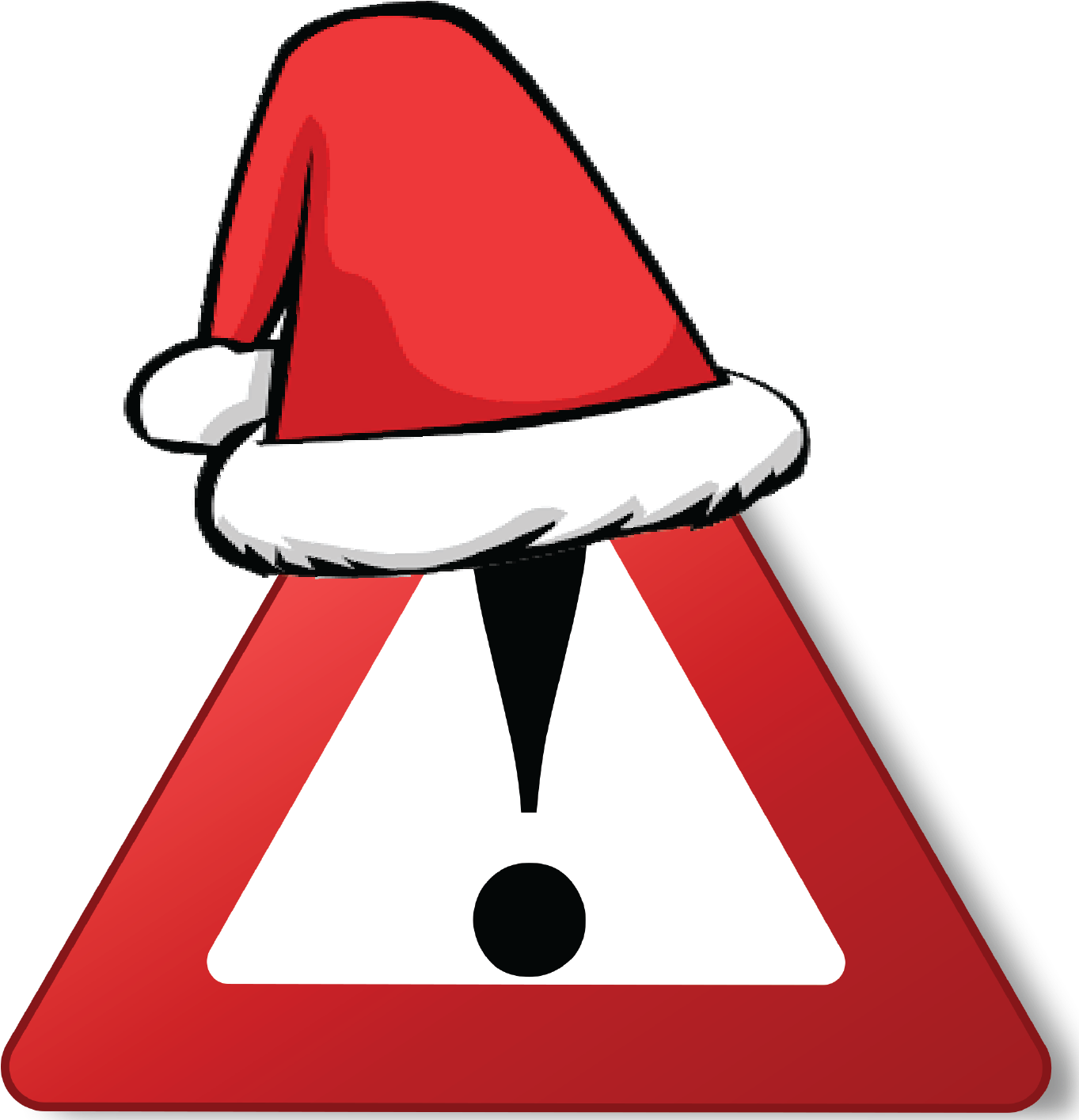 Maintain Warehouse Safety During The Peak Holiday Season - Transparent Background Santa Hat Cartoon (1362x1423)