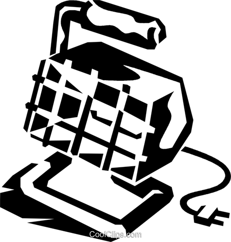 Industrial Lamp Royalty Free Vector Clip Art Illustration - Heater (460x480)