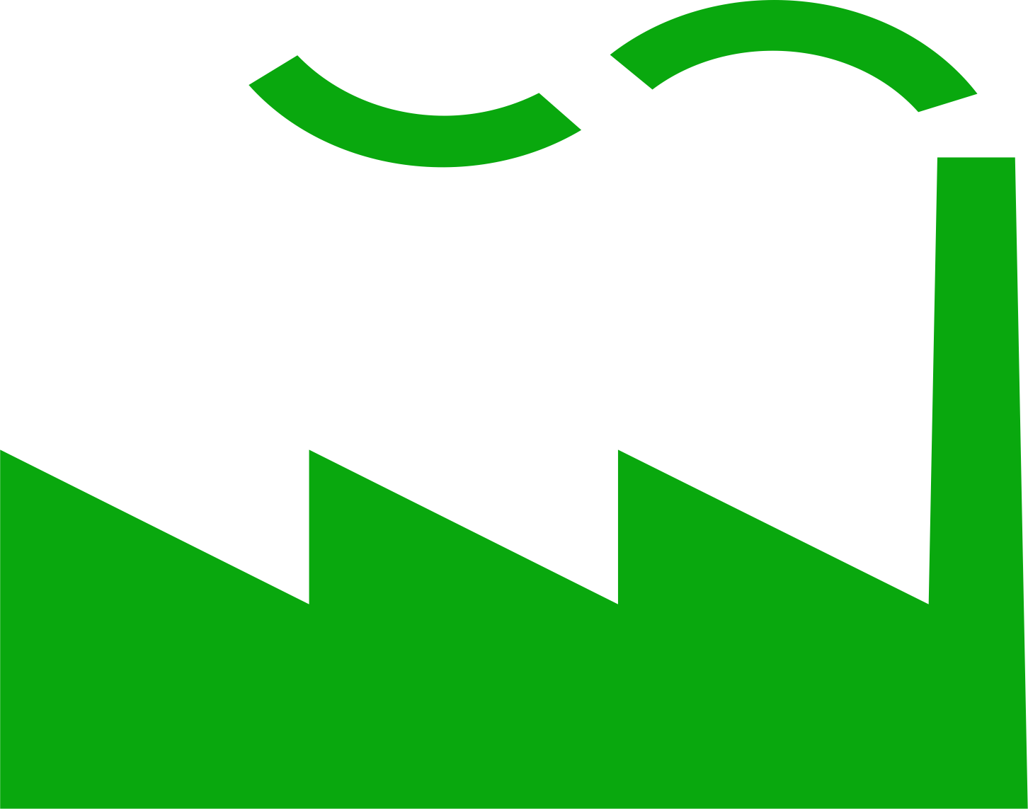 Factory Icon Clipart Factory Industry Computer Icons - Factory Icon Png Green (1452x1143)