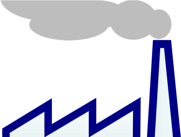 Industrial Clipart Assembly Plant - Project On Acid Rain (640x480)