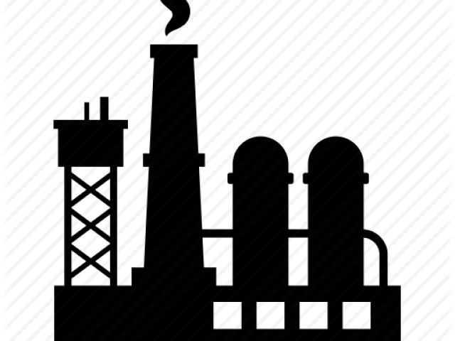 Industrial Clipart Business Industry Silhouette Factory Clipart Png 640x480 Png Clipart Download
