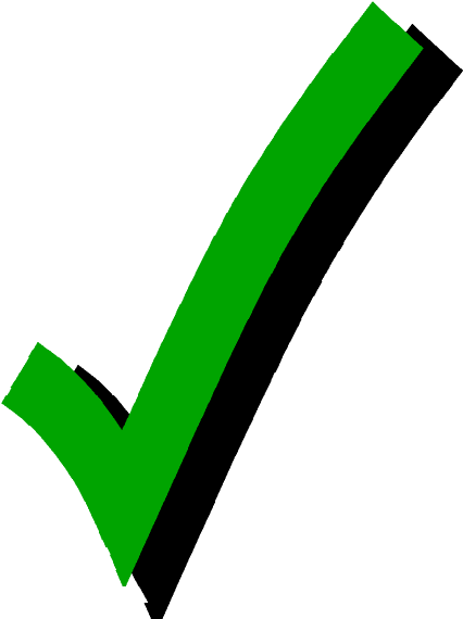 Other Popular Clip Arts - Green Check Mark (444x600)