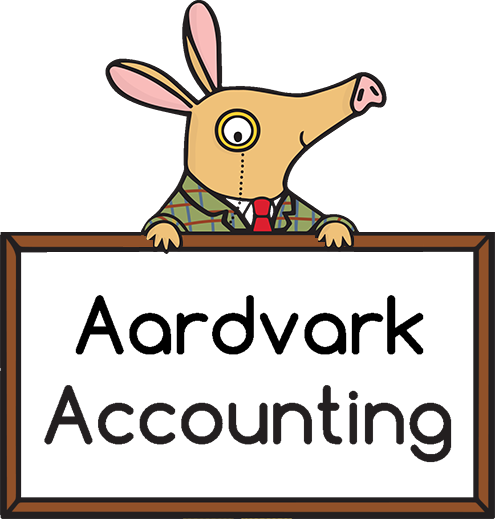 Image Black And White Stock Home Aardvark Accounting - Accounting (495x519)