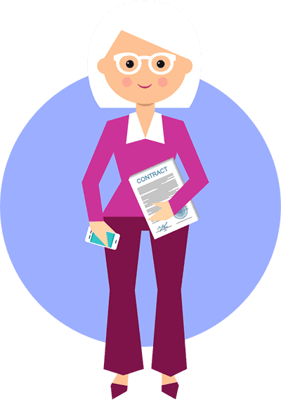 Clip Transparent Stock Conflict Clipart Consultant - Girl Accountants Clipart Png (400x571)