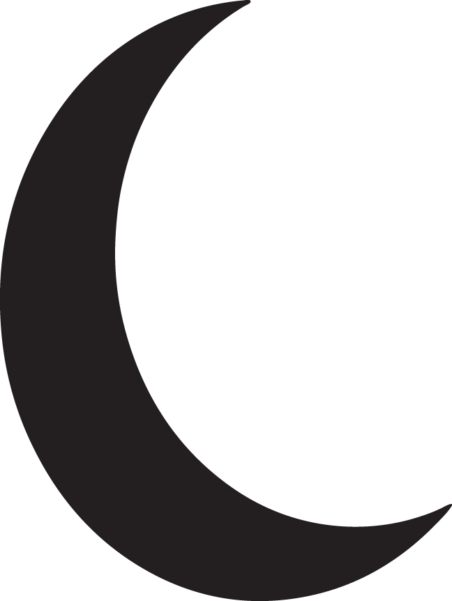 Witch On Broom With Moon - Moon Png Icon (648x861)