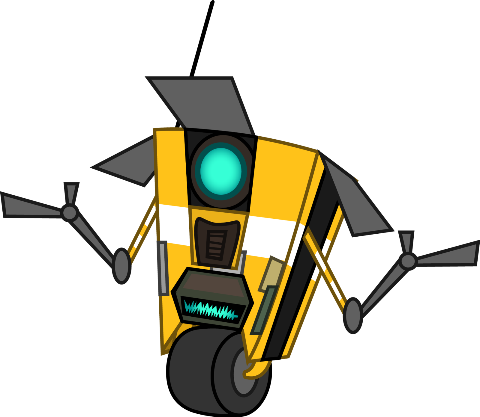 More Like Claptrap By Sinister - Cute Claptrap (1600x1392)
