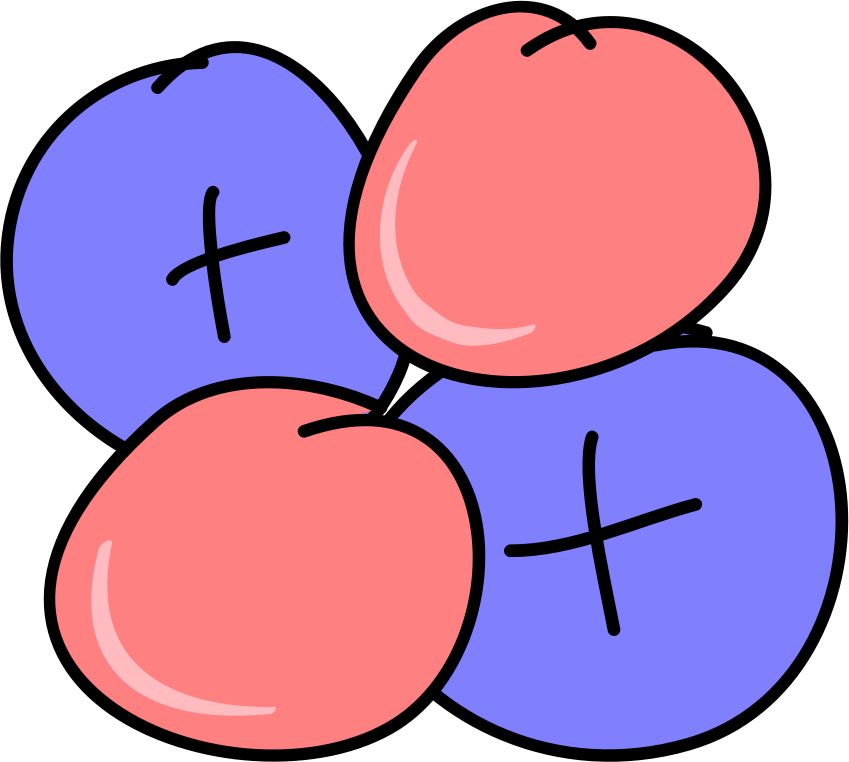 Online Are You Doing Risky Things Cutting Bingeing - Sketch Of An Alpha Particle (849x762)