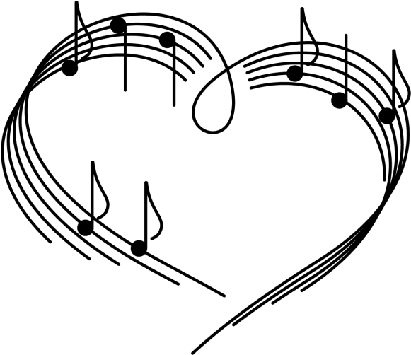 American Hippie Psychedelic Art Quotes ~ Music Heart - Music Lover Note Cards (600x600)