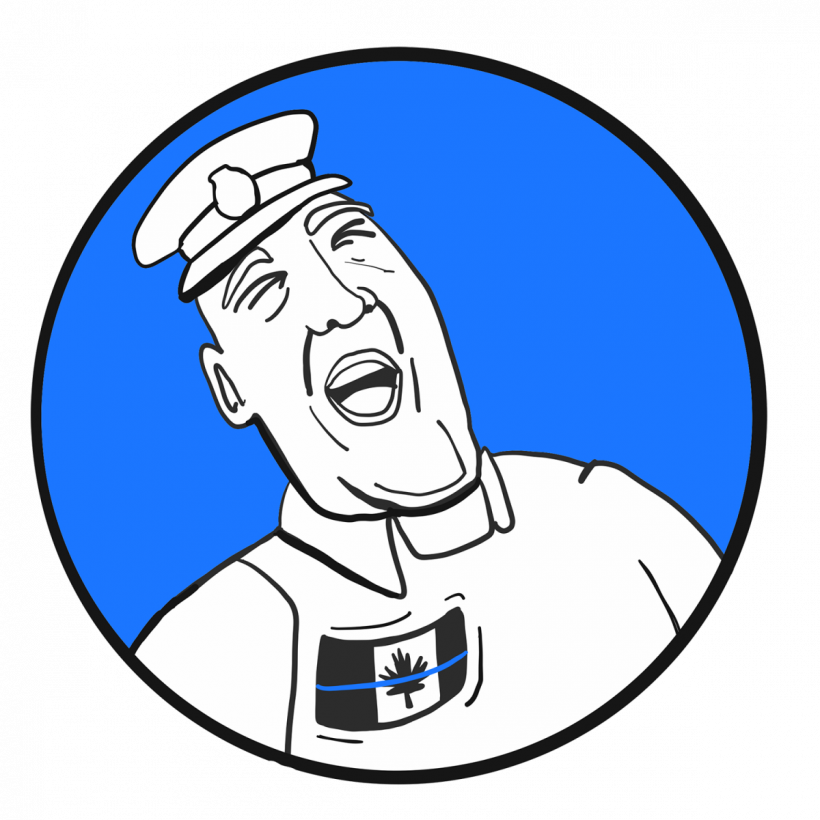 Like It Or Not, “blue Lives Matter'' Flags Are A Political - Thin Blue Line (820x820)