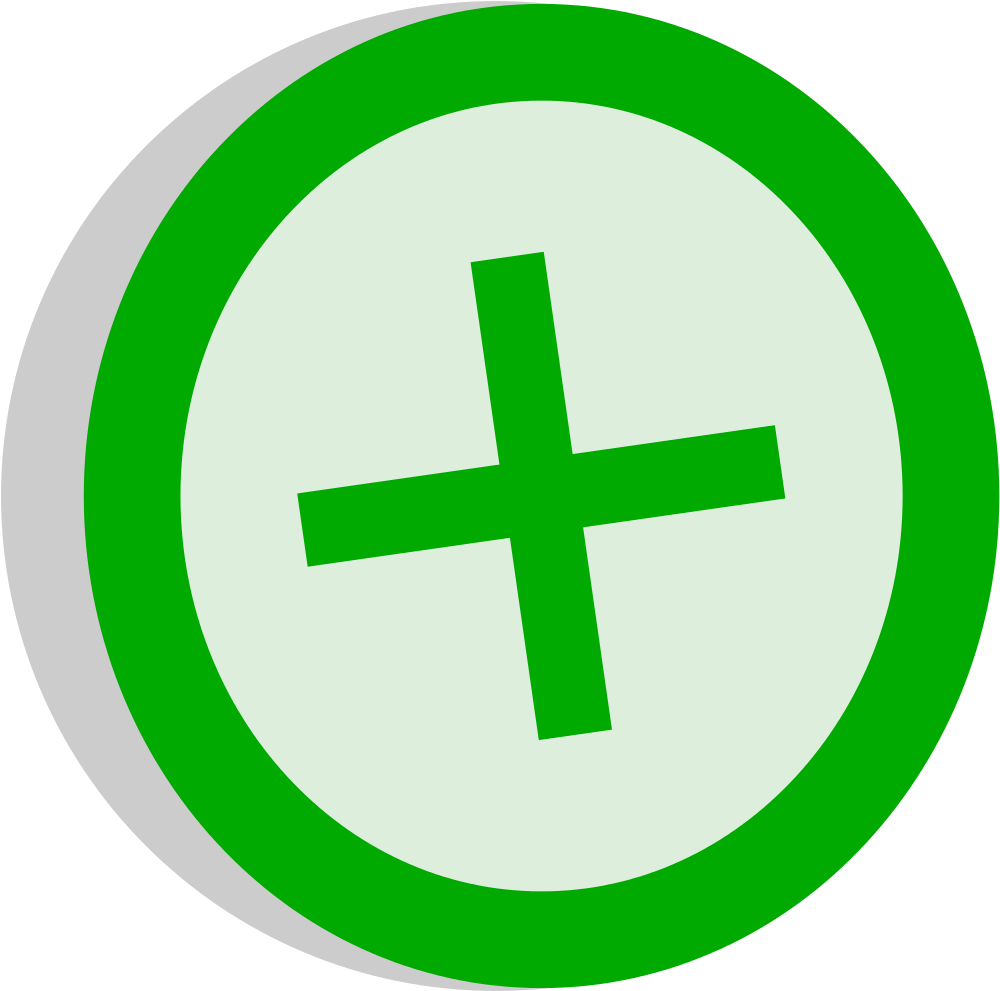 Symbol Strong Support Vote - Signo De Mas Azul Png (1052x1024)