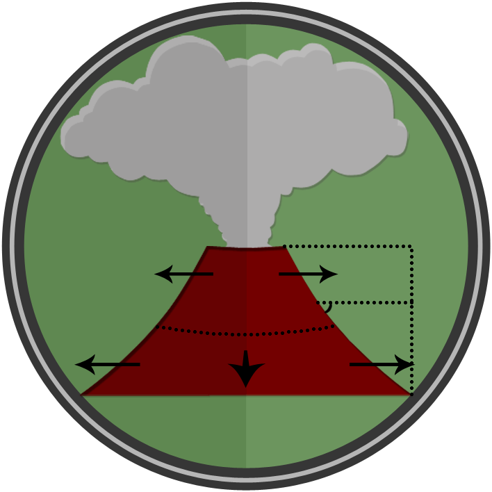Experiment Clipart Volcano Experiment - Illustration (708x708)