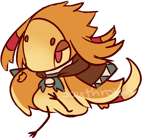 Banner Royalty Free Library Birb Drawing Cool - Cartoon (575x500)