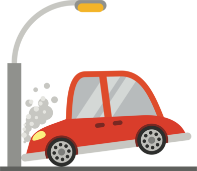 Car Traffic Collision Motor Vehicle Bmw - Clip Art Car Crash (392x340)