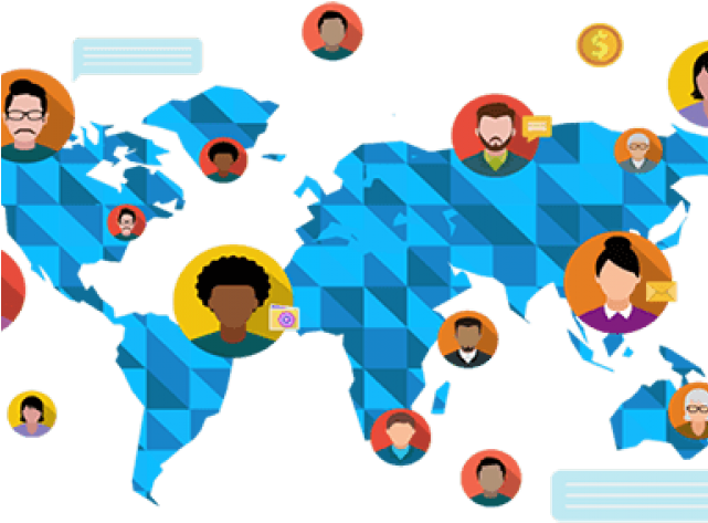 Social Media Clipart Social Service - Advantages Of Cryptocurrency Infographic (640x480)