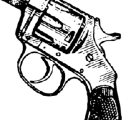 Pistol Clipart Revolver - Revolver Clipart Png (640x480)