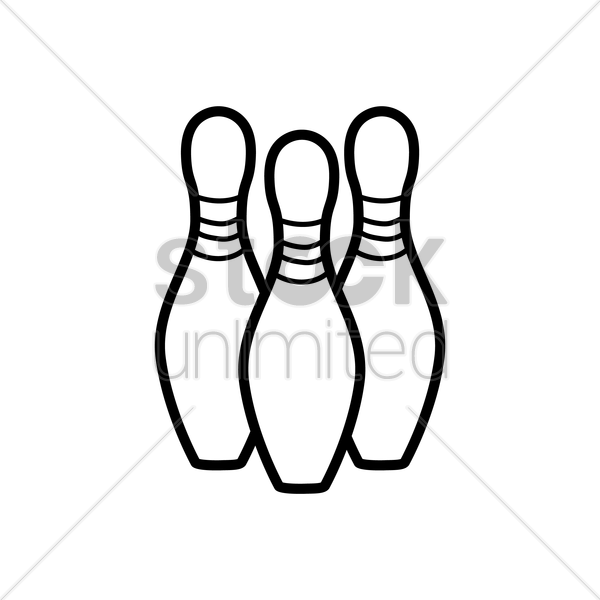 Bowling Pin Clipart Bowling Pin Clip Art - Bowling Pin (600x600)