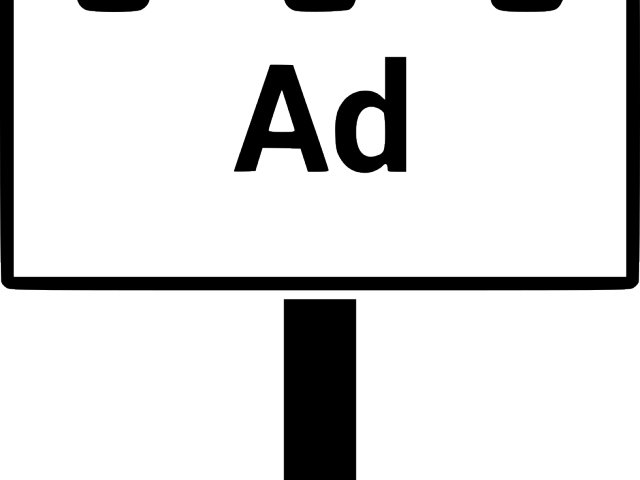 Billboard Clipart Svg - Clip Art (640x480)