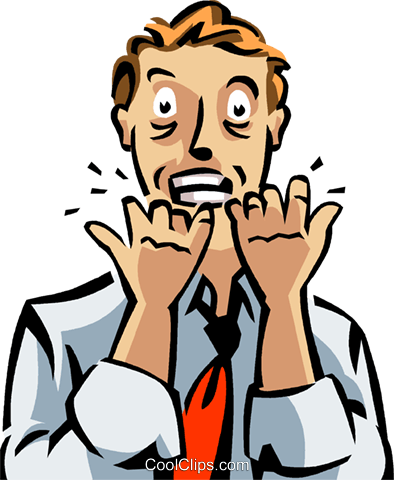 Frustration Royalty Free Vector Clip Art Illustration - Frustrato Png (394x480)