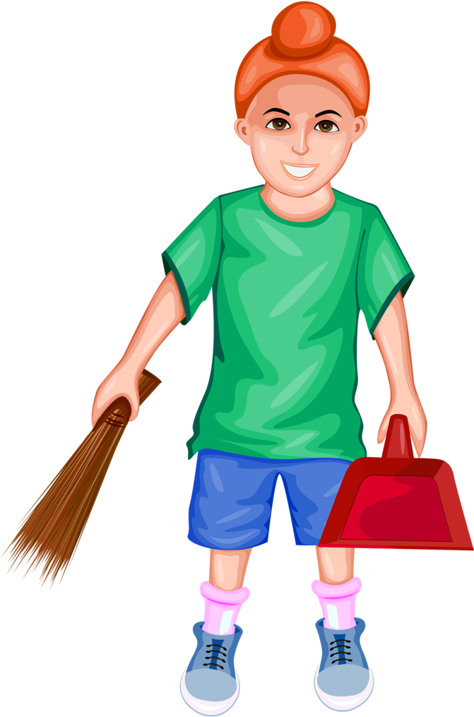 Lavanderia & Limpeza Clean Up, Product Description, - Cartoon (670x1024)