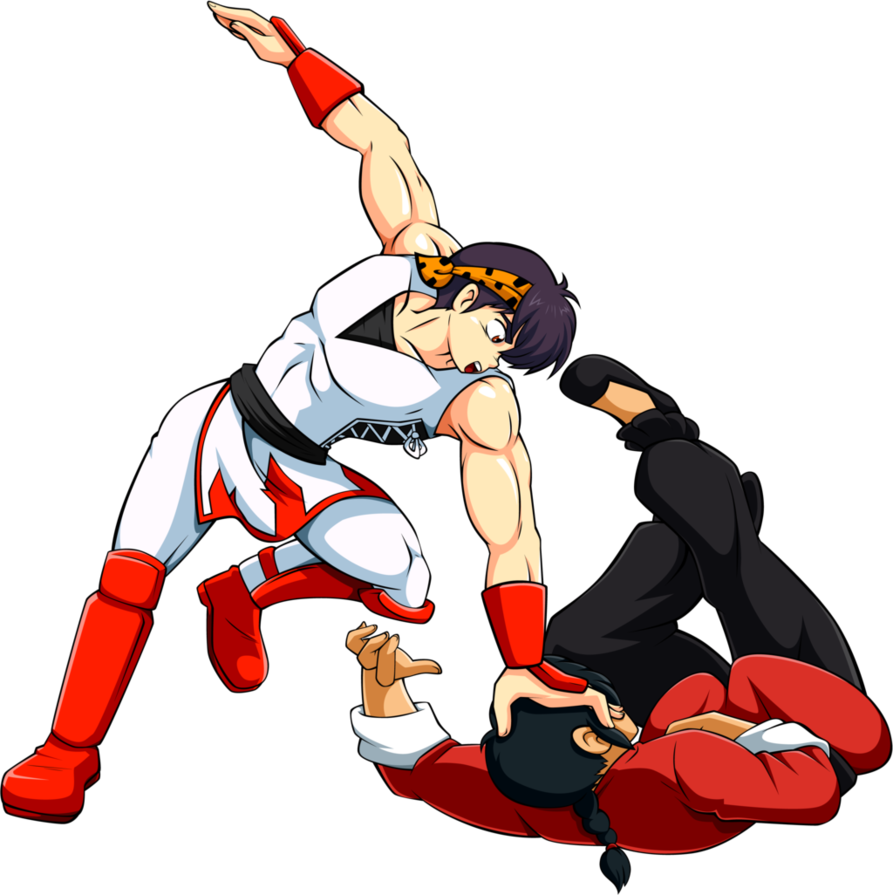 Commission J Ryoga Vs Ranma By R - Legend (893x895)