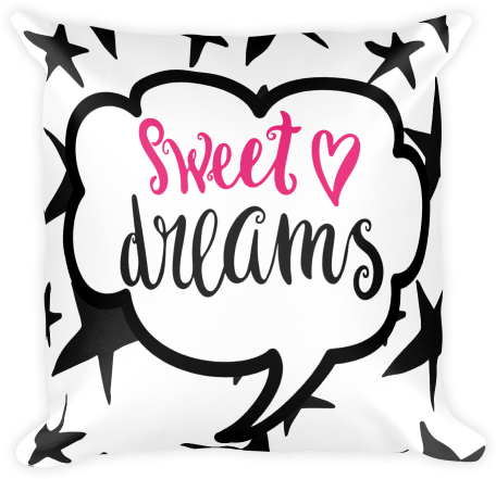 Sweet Dreams Pillow - Sweet Dreams Note Cards (500x500)