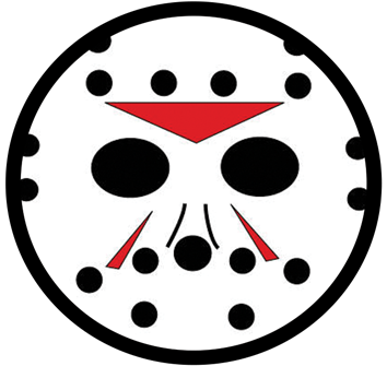Horror - Printable Pumpkin Stencil Voorhees Free (400x400)