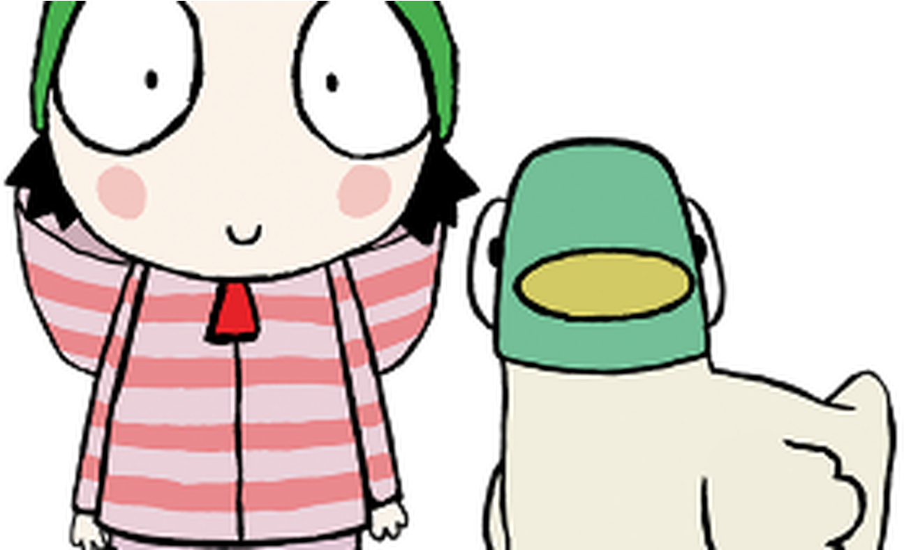 Chilling Sad Child Free On Dumielauxepices Net - Sarah And Duck Printable (1400x788)