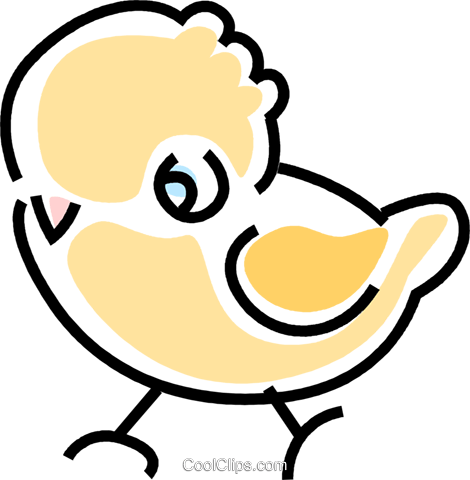 Baby Chick Royalty Free Vector Clip Art Illustration - Baby Chick Royalty Free Vector Clip Art Illustration (470x480)