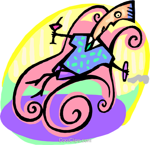 Man Relaxing In A Lounge Chair Royalty Free Vector - Man Relaxing In A Lounge Chair Royalty Free Vector (480x462)